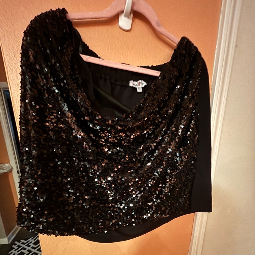 Perfectly Priscilla Black Skirt